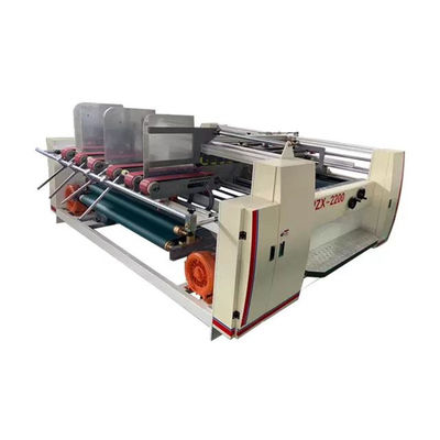 2800 KG Μεγάλη ταχύτητα ημιαυτόματη μηχανή διπλής διαμόρφωσης για κυματοειδές κουτί