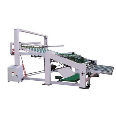 4500 KG Σταθερή μηχανή κοπής Flexo Grooving αυτόματη στοίβα για κυματισμένο φλάουτο