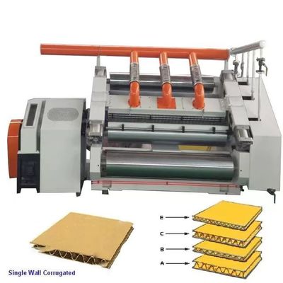 180000 KG Καρτόνι Τριγωνική Μοναδική Πτυχή 2 Πλάση Τριγωνιστική Μηχανή Κατασκευής φύλλων από χαρτόνι