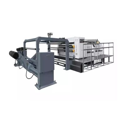 Μέγιστη διάμετρος 1400 mm Jumbo Kraft μηχανή κοπής κυλίνδρων χαρτιού με αυτόματη κοπή