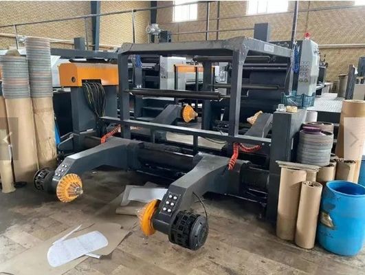7700 KG Jumbo Paper Roll Sheeter Rotary Cutter Machine Roll To Sheet Cross Cutting Machine (Μεταλλική μηχανή κόψιμου χαρτιού από ρολό σε φύλλο)