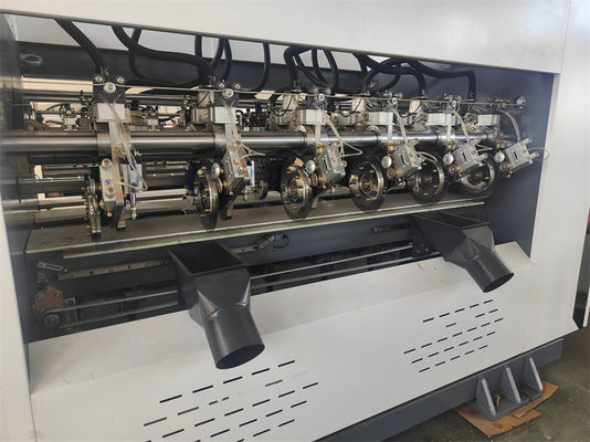 10KW Thin Blade NC Slitter Scorer Machine με γραμμή παραγωγής εργοστασίων ελέγχου PLC