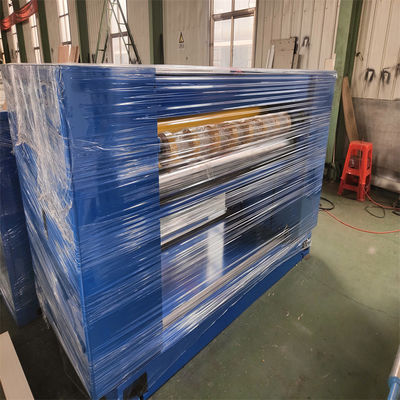 3000 KG Διπλά στρώματα ελικοειδούς διακόπτη για την κοπή κυματοειδούς φύλλου χαρτονιού