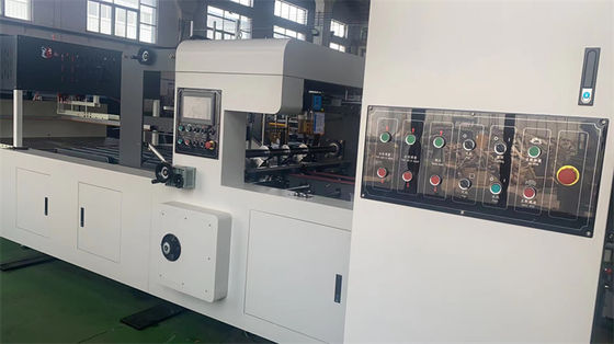 Υψηλής ταχύτητας Flexoprinter Slotter Die Cutter Line Folder Gluer για μηχανή κυματοειδών κουτιών
