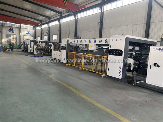 Μηχανή σχηματισμού χαρτιού 1350x1200x2000mm για πλήρως αυτόματη γραμμή κατασκευής κουτιών Ffg