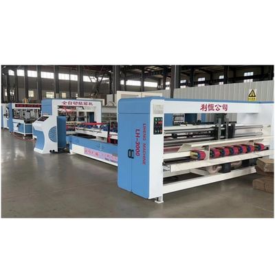 ακρίβεια 380v Voltage Full Automatic 2800 Folder Gluer για κυματοειδή χαρτόνια