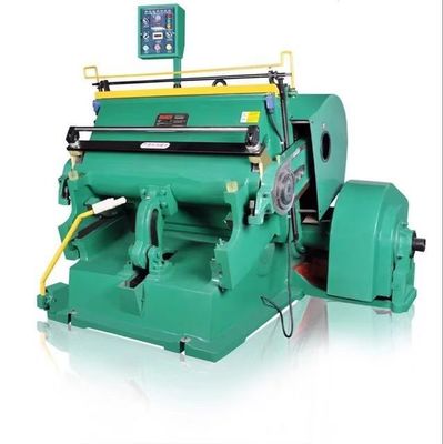 Τεταρτημένος 380V / 220V Pizza Box Die Κόψιμο και Creasing Μηχανή για το υλικό συσκευασίας
