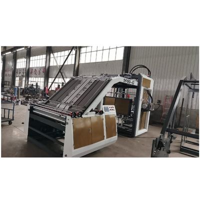 Αυτόματη μηχανή laminator κυματοειδούς χαρτονιού φλάουτα με τις απαιτήσεις του πελάτη