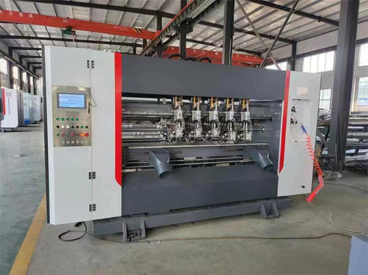 380V Voltage Thin Blade Slitter Scorer Machine για κυματοειδές χαρτόνι