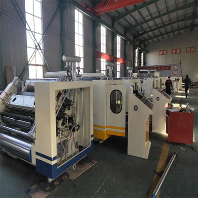Μηχανές κυματισμού χαρτιού με μονή όψη 380V 50Hz για μηχάνημα κυματισμού χωρίς δάχτυλα