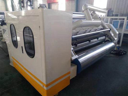 Μηχανές κυματισμού χαρτιού με μονή όψη 380V 50Hz για μηχάνημα κυματισμού χωρίς δάχτυλα