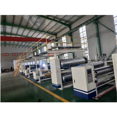 0.75KW οριζόντια έξοδος υψηλής ταχύτητας 5 πλεγμάτων κυματοειδής κουτί παραγωγής