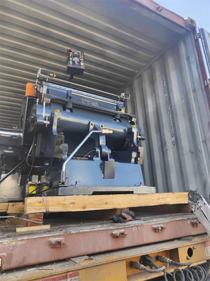 Ημιαυτόματη 380V χειροκίνητη μηχανή κοπής και ανάγλυφσης χαρτιού για το δικό σας