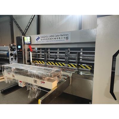Liheng Flexo Printer Slotter Μηχανή κοπής πετσέτας για την εκτύπωση κιβωτίων κιβωτίων