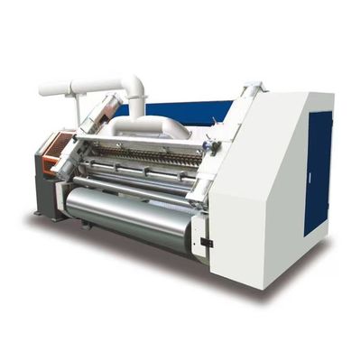 4500 KG 7.5KW αυτόματη 1400 2 στρώσεις κενό μονό πρόσωπο κυματοειδές κουτί χαρτονιού μηχανή