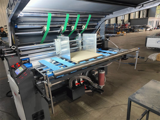 Ημι αυτόματη μηχανή laminating φλάουτα για κυματοειδής εκτύπωση κουτί Slotting κόψιμο πετσέτας