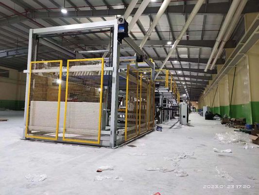 3/5/7/ ply Automatic κυματοειδής κυματοειδής χαρτόνι εργοστάσιο παραγωγής γραμμής