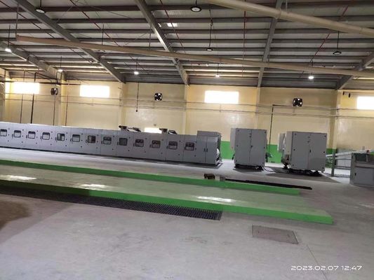 3/5/7/ ply Automatic κυματοειδής κυματοειδής χαρτόνι εργοστάσιο παραγωγής γραμμής