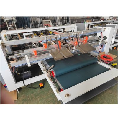 2800 KG Μεγάλη ταχύτητα ημιαυτόματη μηχανή διπλής διαμόρφωσης για κυματοειδές κουτί