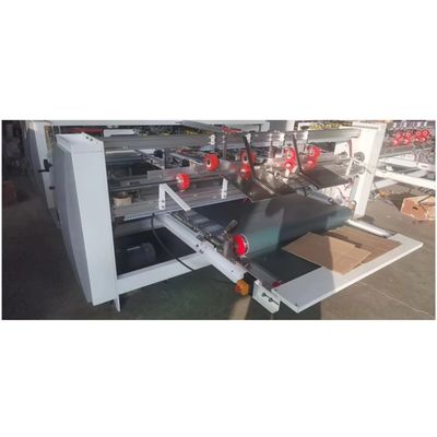 2800 KG Μεγάλη ταχύτητα ημιαυτόματη μηχανή διπλής διαμόρφωσης για κυματοειδές κουτί
