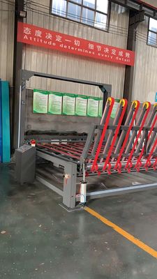 4500 KG Σταθερή μηχανή κοπής Flexo Grooving αυτόματη στοίβα για κυματισμένο φλάουτο