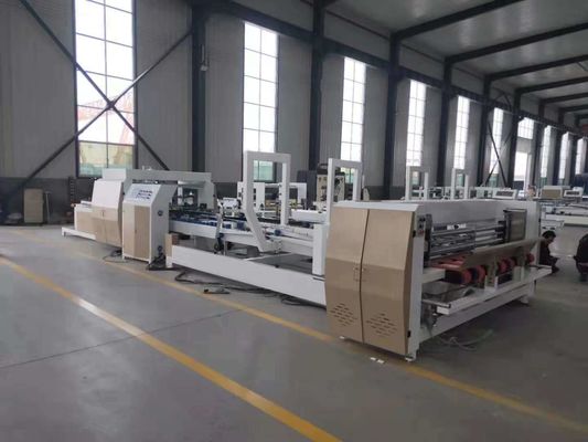 Αυτόματη Flexo Folder Gluer Μηχανή για APPAREL κουτί χαρτονιού κάνοντας την ζήτηση των πελατών