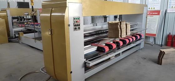 Αυτόματη Flexo Folder Gluer Μηχανή για APPAREL κουτί χαρτονιού κάνοντας την ζήτηση των πελατών