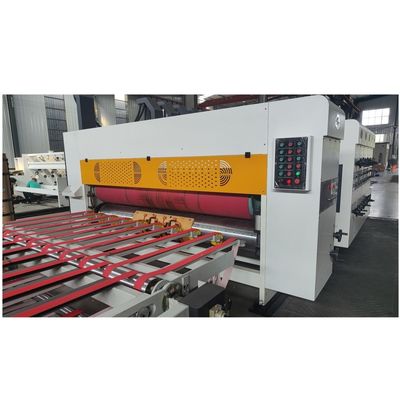 5000 KG χωρητικότητα πλήρως αυτόματη κυματοειδής χαρτόνι Die Cutting Flexo εκτυπωτική μηχανή