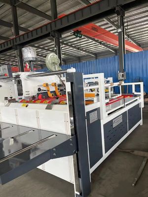 385v/220v Ημιαυτόματη ημιαυτόματη μηχανή κατασκευής κουτιών από κυματοειδή χαρτόνια για συσκευασία