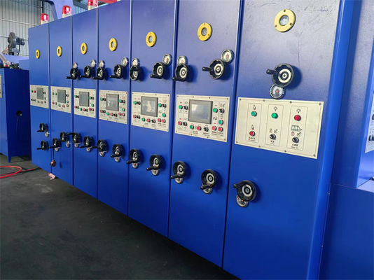 ταχύτητα Flexo εκτύπωση Slotting Die-cutting Machine για τη λιανική συσκευασία ZYKM 1228 σειρά