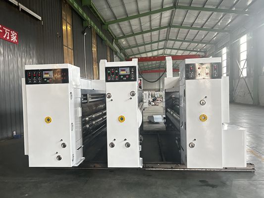 1-6 χρώματα κυματοειδής χαρτόνι Flexo εκτυπωτική μηχανή απαραίτητη για καταστήματα τροφίμων και ποτών