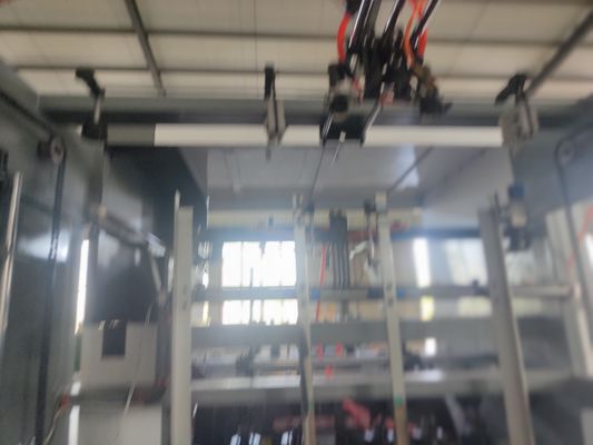 Μηχανή κοπής και σπασμού από πλαστικές ταινίες για κυματοειδές χαρτόνι