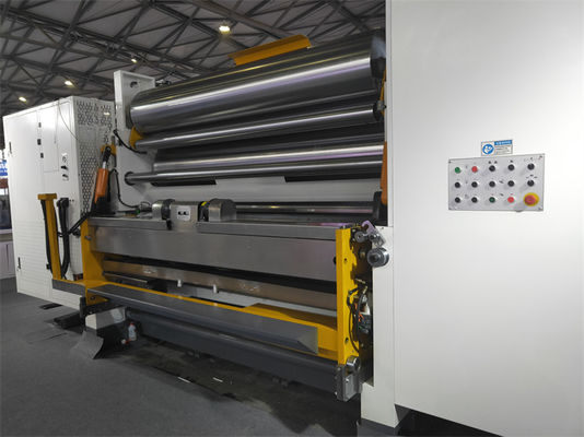 220V τάση Lly Pack Fingerless Paper Board Cardboard Production Line with Single Facer Η γραμμή παραγωγής χαρτιού και χαρτονιού χωρίς δάχτυλα