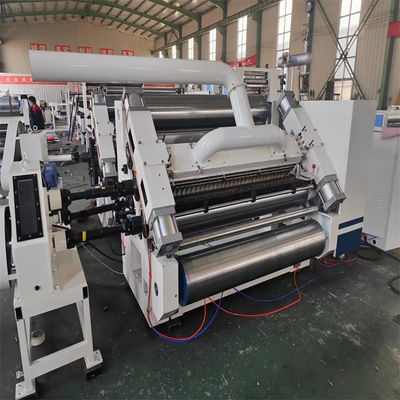 6500 KG Μηχανή κυματοειδούς τύπου χωρίς δάχτυλα για κυματοειδές χαρτί