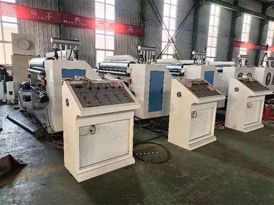 6500 KG Μηχανή κυματοειδούς τύπου χωρίς δάχτυλα για κυματοειδές χαρτί