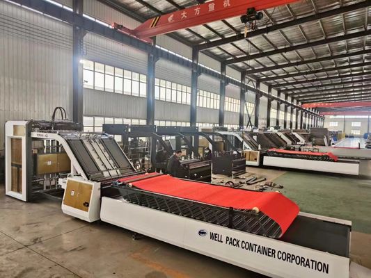 Τεχνική μηχανή laminating με φλάουτα 380V τάση και αυτόματη βαθμίδα