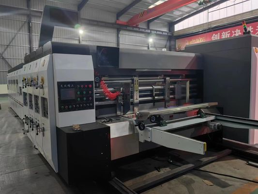 Μηχανή εκτύπωσης Flexo με 6 χρώματα για εξαγωγέα χαρτοκιβωτίων