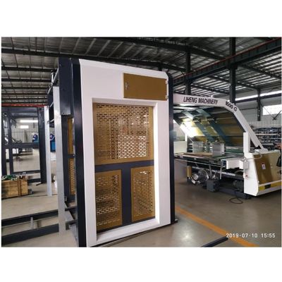 13kw Full Auto High Speed Flut Paper Lamination Machinery with Food Gluer και σχεδιασμός