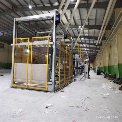3/5/7 φύλλα Γραμμή παραγωγής κυματοειδούς χαρτονιού με μηχανή σχηματισμού χαρτιού