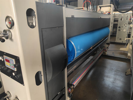 Μηχανή εκτύπωσης Flexo 6 χρωμάτων για εργοστάσια επισκευής μηχανημάτων 200pcs/min Ταχύτητα σχεδιασμού Εύκολη