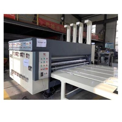 Τροφίμων κατάστημα εκτύπωση χαρτόνι Slotting die-cutting μηχανή με Stacker σε ανταγωνιστική