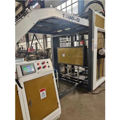 2000 KG πλήρως αυτόματη μηχανή laminating φλάουτα χαρτονιού για υψηλή ακρίβεια ± 1MM