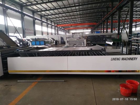Επαγγελματική 5500 KG φλάουτα και χαρτόνι laminating μηχανή με 1200*960*2200mm μέγεθος