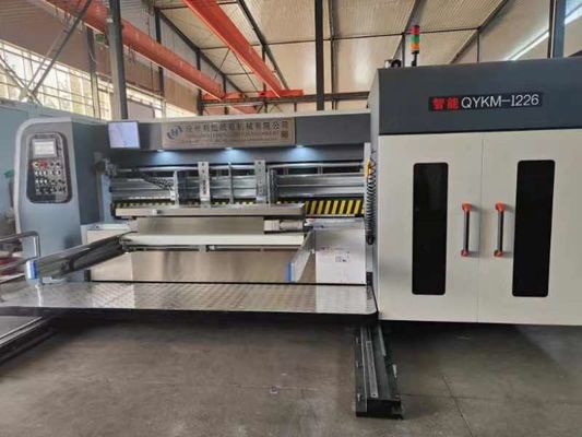380V αυτόματη μηχανή εκτύπωσης Flexo 4 χρώμα για τυπογραφία περιτύλιξης τέλειος έλεγχος