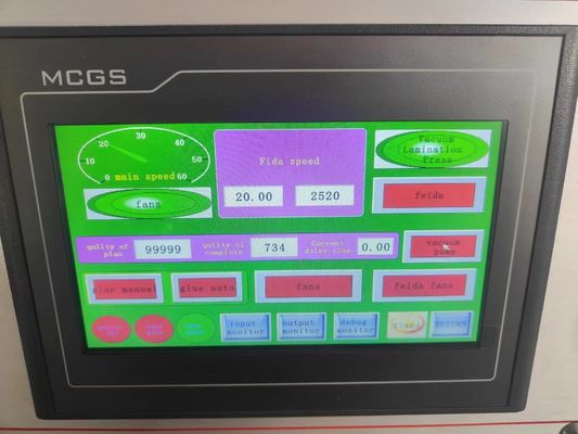 Μηχανή laminating φλάουτο για κυματισμένο κουτί χαρτόνι χαρτόνι Καρτόνι κάνοντας ιδανικό