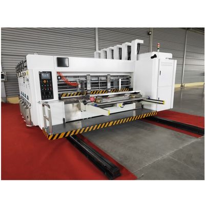 Μηχανή Speed Design Flexo για την εκτύπωση και την κοπή με πίνακα των κιβωτίων φρούτων με ταχύτητα 200pcs/min