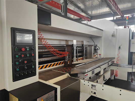 Liheng Inline Flexo εκτύπωση Slotting Die-cutting Machine για κυματισμένη τάση 380
