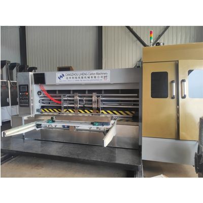 18000 KG αυτόματη μηχανή εκτύπωσης Flexo Slotting Die Cutting