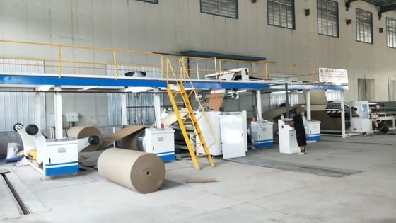 Μηχανή σχηματισμού χαρτιού 220v για γραμμή παραγωγής κυματοειδούς χαρτονιού