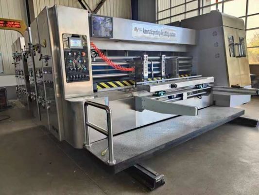 18000 KG κυματοειδές χαρτί από χαρτόνι Φλεξο χαρτόνι Κουτί εκτύπωσης Slotting κατασκευής εκτυπωτή